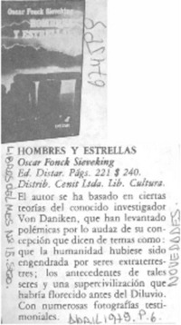 Hombres y estrellas.