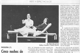 Cinco noches de un sábado.