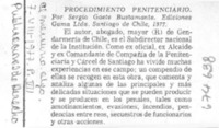 Procedimiento penitenciario.