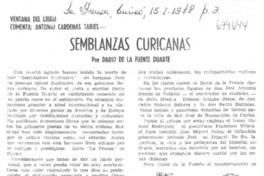 Semblanzas curicanas