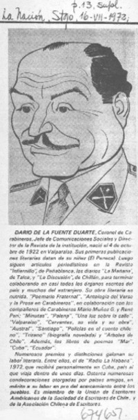 Darío de la Fuente Duarte.