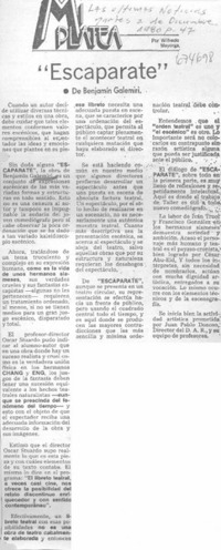 "Escaparate"