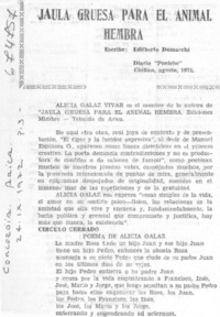 Jaula gruesa para el animal hembra