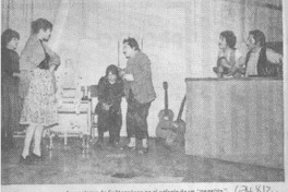 "Canto a la tierra chilena en el teatro".