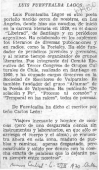 Luis Fuentealba Lagos