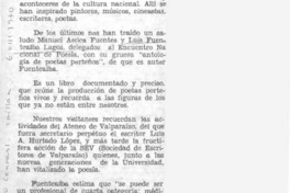 Escritores de Valparaíso visitan Chillán