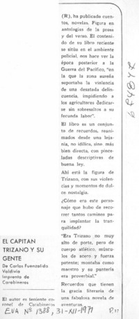 El capitán Trizano y su gente".