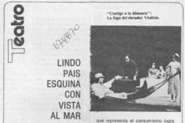 Lindo país esquina con vista al mar