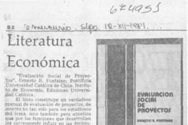 Literatura económica.