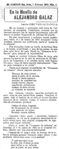 En la huella de Alejandro Galaz