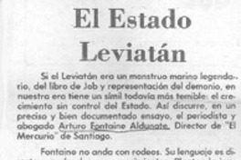 El estado Leviatán