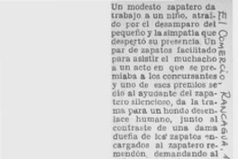 "El zapatero silencioso"