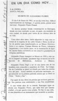 En un día como hoy --