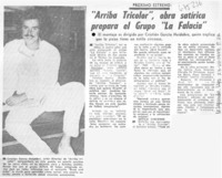 Arriba tricolor", obra satìrica prepara el Grupo "La Falacia".