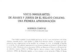 Voces inmigrantes
