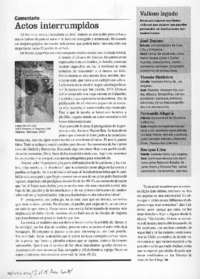 Actos interrumpidos