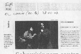 Sobrevivir para contar