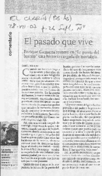 El pasado que vive