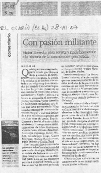 Con pasión militante