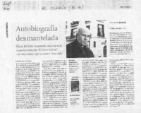 Autobiografía desmantelada