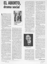 El aborto, drama social (entrevista)