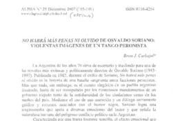 No habrá más penas ni olvido de Osvaldo Soriano