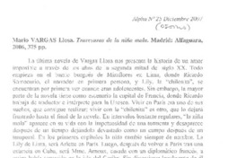 Travesuras de la niña mala