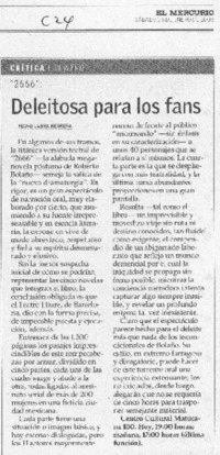 Deleitosa para los fans