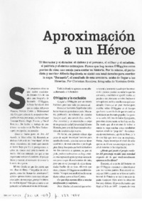 Aproximación a un héroe (entrevista)