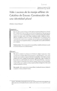 Vida i sucesos de la monja alférez