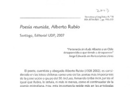 Poesía reunida