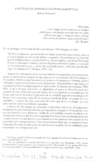 Los viajes de Domingo Faustino Sarmiento