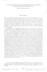 La construccion del imaginario republicano en la historiografía conservadora