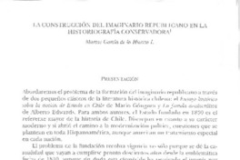La construccion del imaginario republicano en la historiografía conservadora