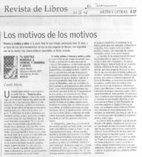 Los motivos de los motivos