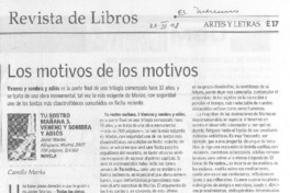 Los motivos de los motivos