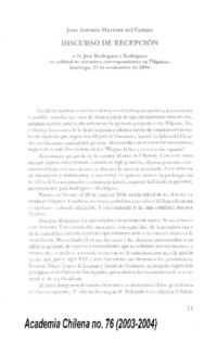 Discurso de recepción