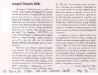 Joaquín Edwards Bello