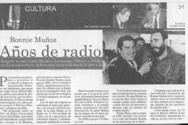 Años de radio
