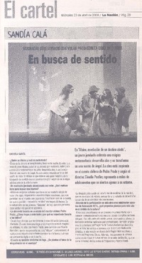 En busca de sentido (entrevista)