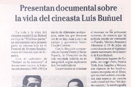Presentan documental sobre la vida del cineasta Luis Buñuel