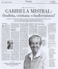 ¿Budista, cristiana o budicristiana?