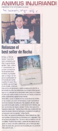 Relanzan el best seller de Rocha