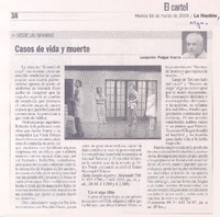 Casos de vida y muerte