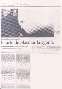 El arte de plasmar la agonía