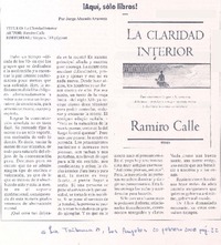 La claridad interior