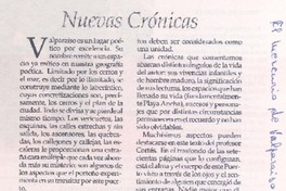 Nuevas crónicas