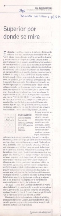 Superior por donde se mire