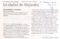 La ciudad de Alejandro