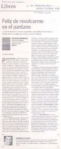 Feliz de revolcarme en el pantano